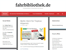 Tablet Screenshot of fahrbibliothek.de